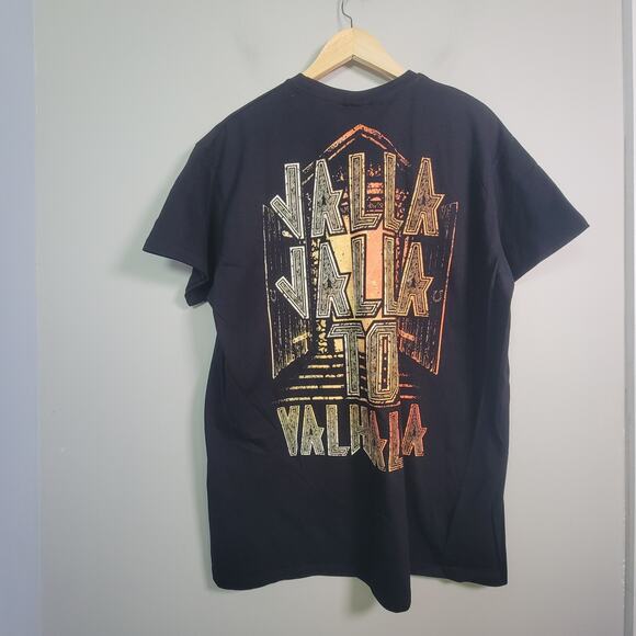 Sabaton Mens XXL Swedish Pagans Print T Shirt - Picture 2 of 8